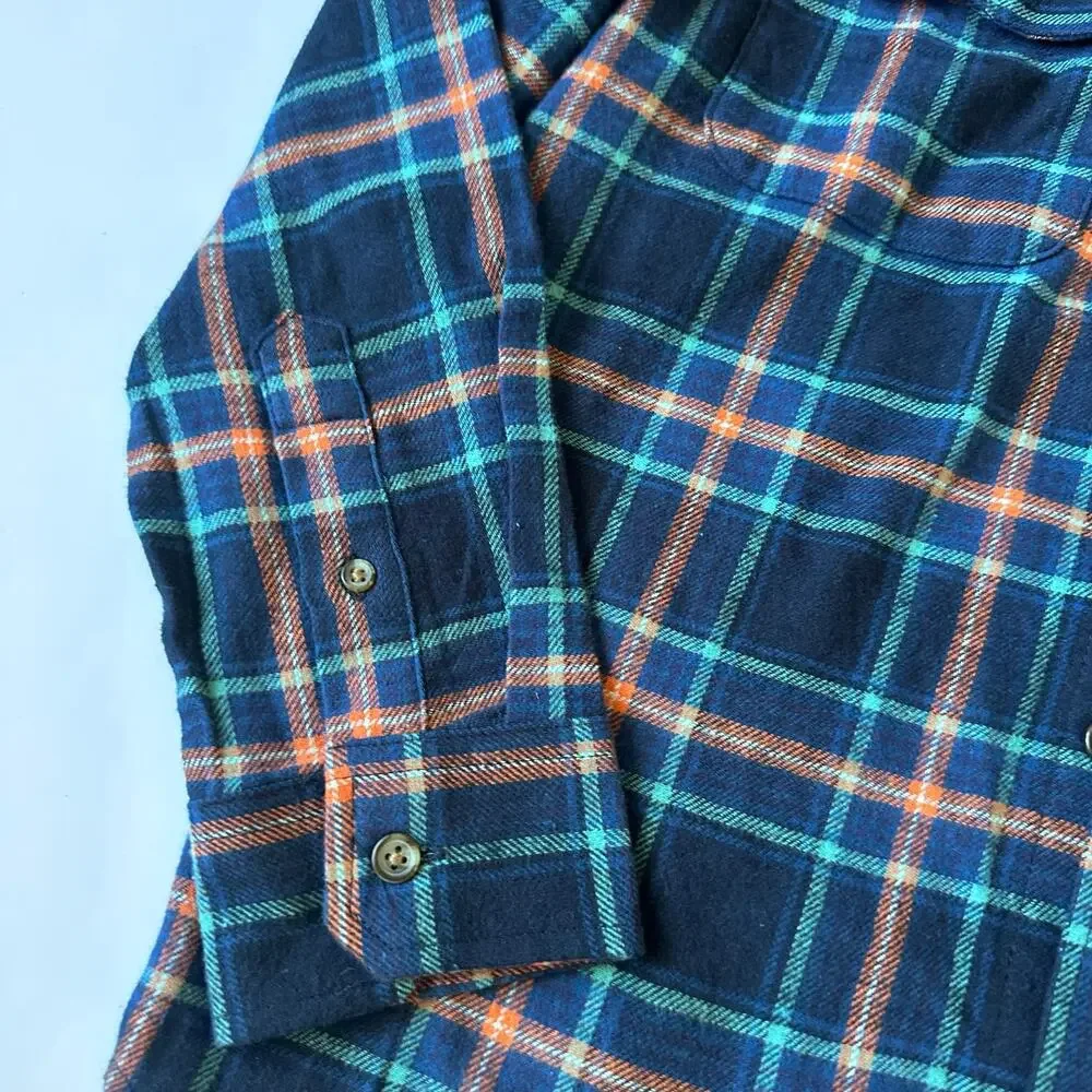 Old Navy Plaid Flannel Dress Shirt - Size XL